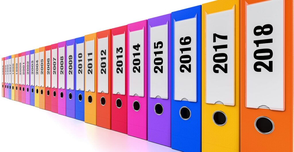 ring binders aligned organization 2654130